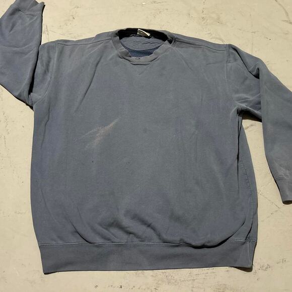 **Vintage Lee Swirled Light Blue Crewneck Sweatshirt** - Picture 2 of 4